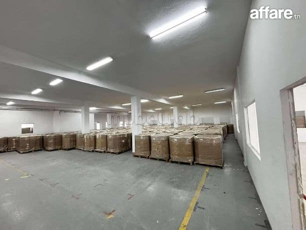 A louer Depot 1300m² Charguia 2