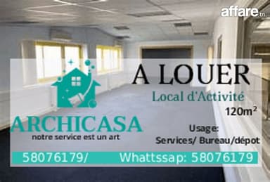 Local à usage de services