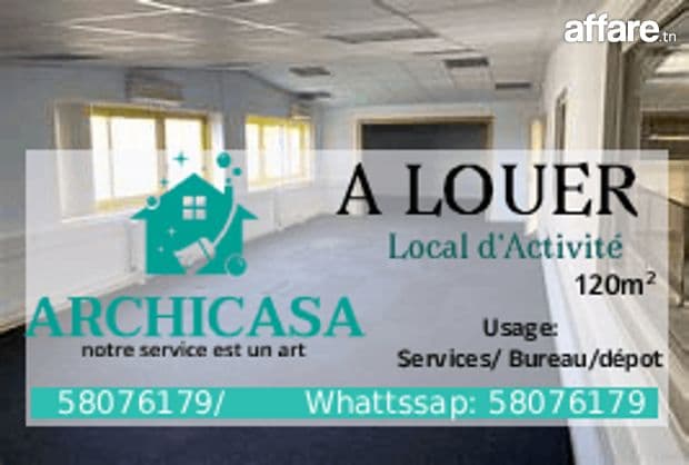 Local à usage de services