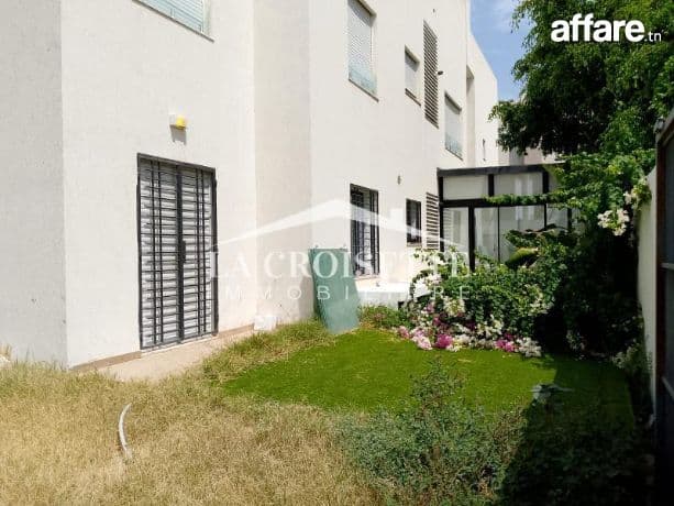 Appartement s2 avec terrasse et jardin à La Soukra ZAL1808