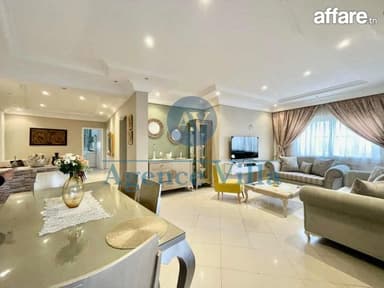 un étage de villa s2 meublé à sidi daoued 