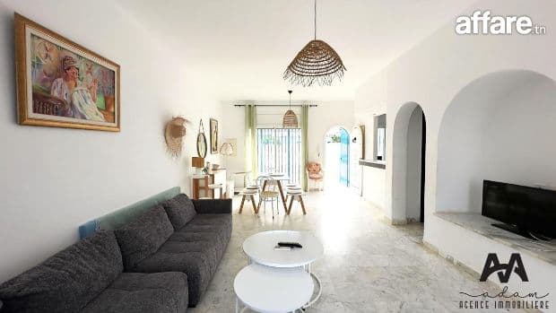 A louer Duplex S3 meublé à Hammamet