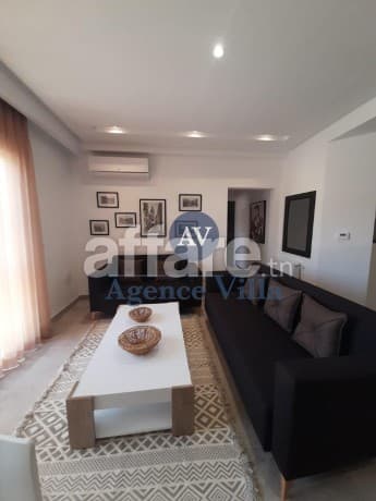 A louer un appartement s+1meublé aux jardins de Carthage
