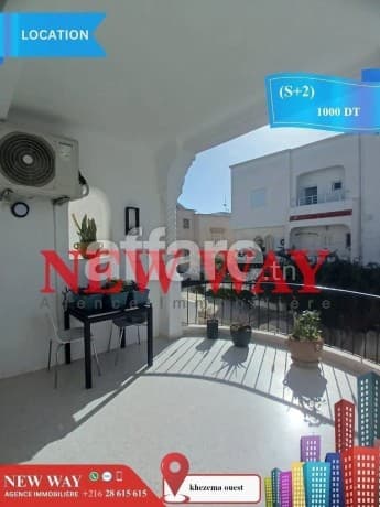 Appartement S+2 à khezema ouest