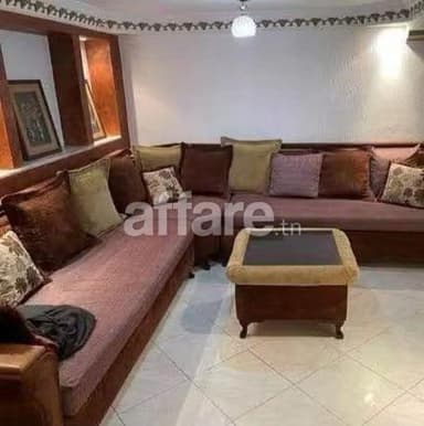 NORD HILTON - MUTUELLE VILLE APPARTEMENT S+2 MEUBLE A LOUER