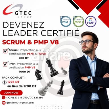Pack Project Manager 3en1 PSM1 PSPO1 PMP