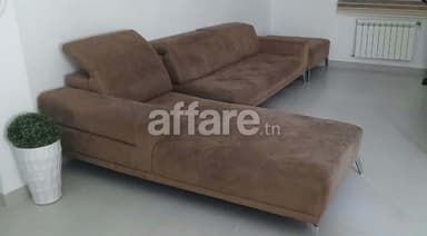 Salon table basse et stores