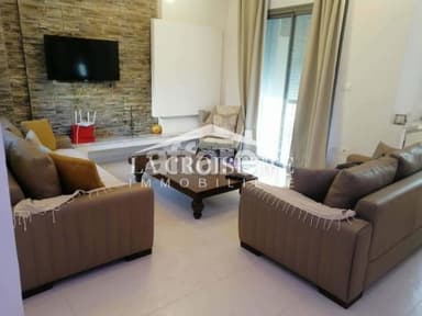 Duplex S+3 meublé à La Marsa ZDL0741