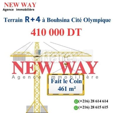 Terrain Fait le coin à Bouhsina Cité Olympique