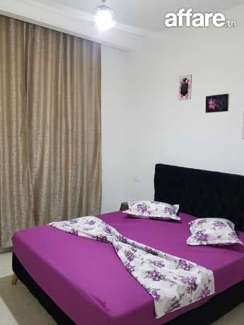 location appartement meublé à Tunis route la Marsa par nuit