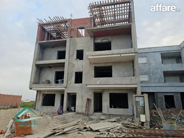 شقق  قيد الإنشاء في حمام الغزاز قليبية