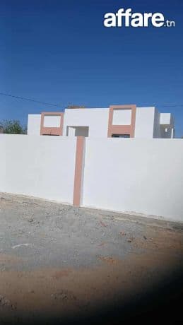 AV villa de 400m en cous de finition à hammamet sud 
