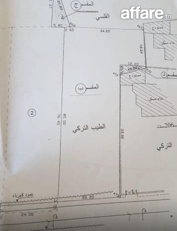 Terrain titré à vendre – Route El Aïn (Km 10,5)