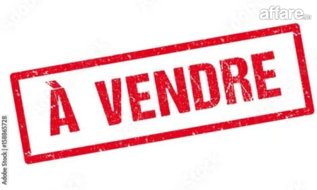 A vendre un terrain de 300 m² à Rades meliene