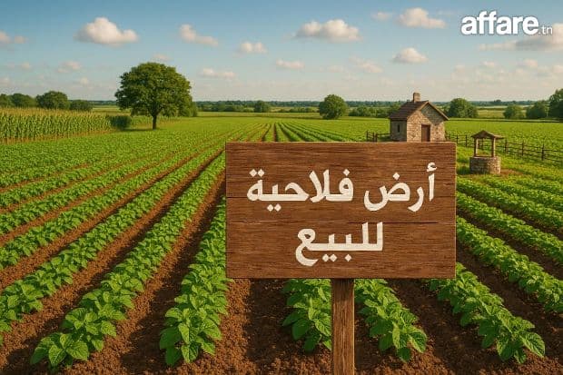 #Terrain #Agricole #Titré [#2170m²] #Sidi Bouli Vers #Chiab 