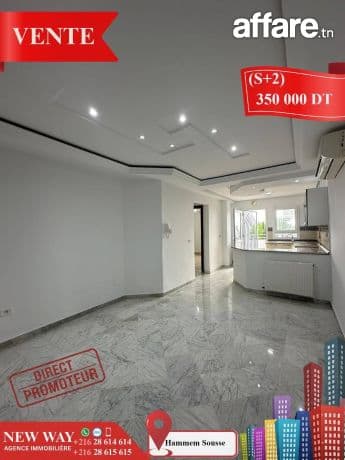 (S+2) Direct Promoteur à Hammem Sousse, Prés de la Mer