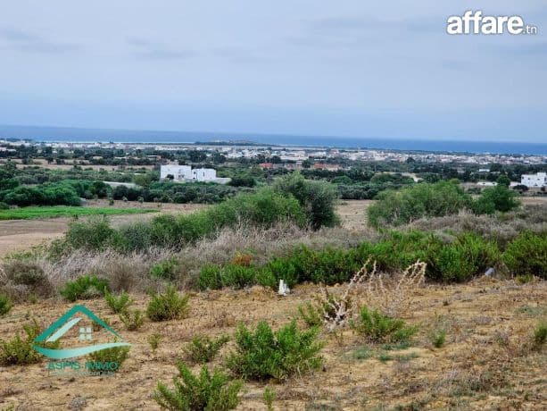 أرض 1200 م² في تامزرات قليبية