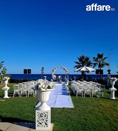 Maamoura Plage loue villa pour cérémonies et séjours 