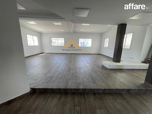  À Louer : Bureau Open Space 130 m² – Zone Touristique 