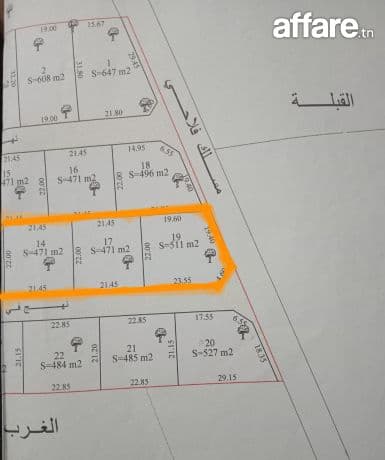 3 Lots jumelés titre foncé à vendre 