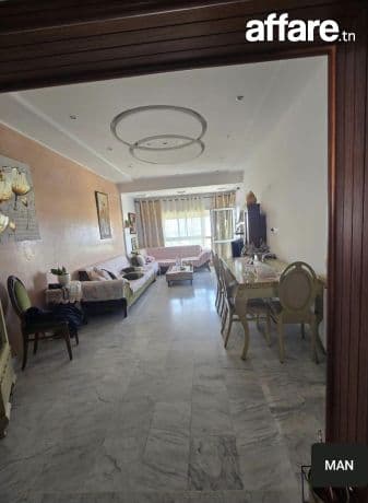 Manifique appartement s3 vue mer zone touristique sousse 