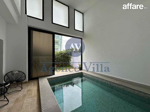 un duplex s3 au lac2 avec piscine 