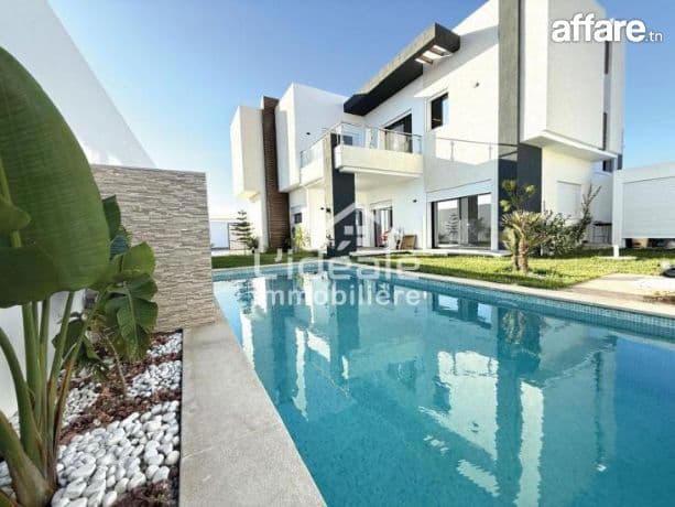 A vendre villa récemment construite à Hammamet 