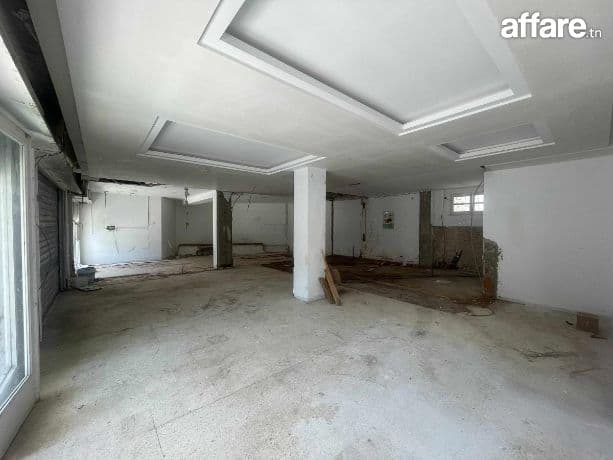 A louer un rez de jardin de 250m2 à usage bureautique 