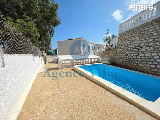 une villa s5 à carthage avec piscine