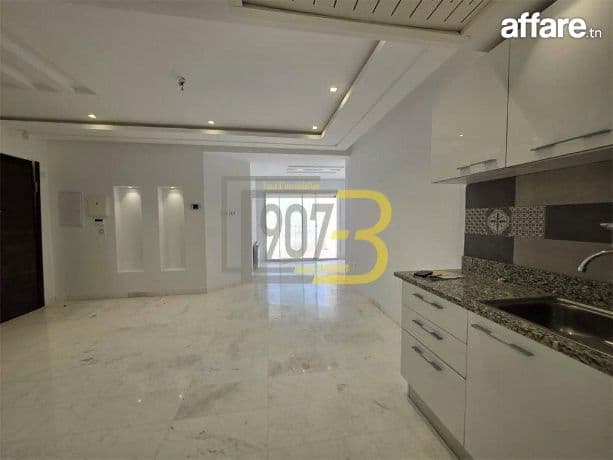  À VENDRE à Ennaser  Superbe Appartement S+1 avec terrasse e