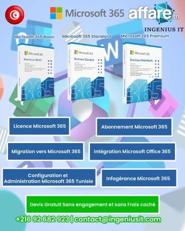 Microsoft 365  Tunisie