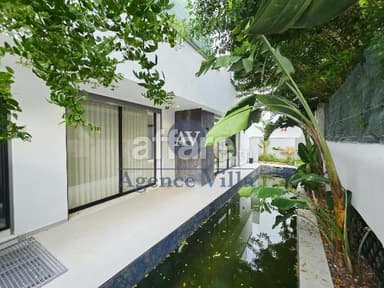A louer une villa s+3 meublée à la Marsa