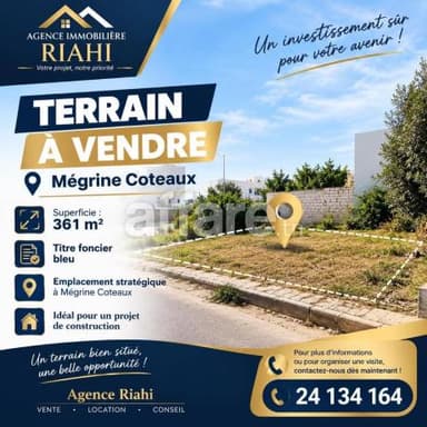 Terrain a vendre