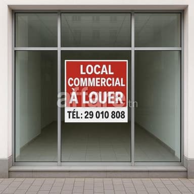 À LOUER LOCAL COMMERCIAL NEUF À LAOUINA