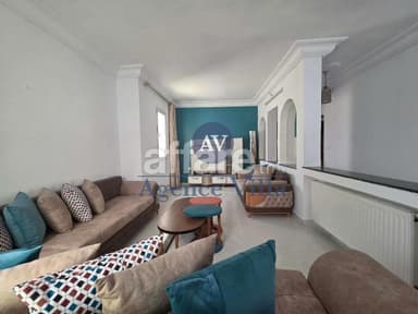 À LOUER TRIPLEX S+4 MEUBLÉ À LA MARSA