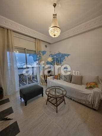 A louer Appartement S+1 Meublé aux Jardins de Carthage