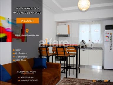 S+1 pour location Scolaire en plein zone Touristique