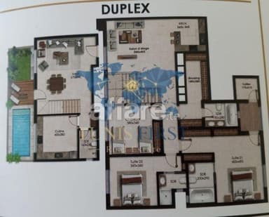 A Vendre Luxueux Duplex à Ain Zaghouan Nord