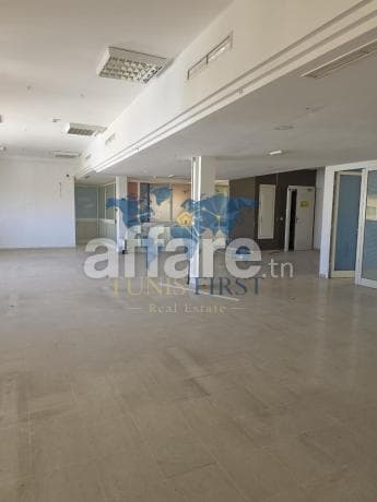 A Louer Open Space de 300 m² aux Berges du Lac 1
