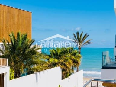 Duplex meublé S+2 avec vue sur mer à La Marsa MDL0745