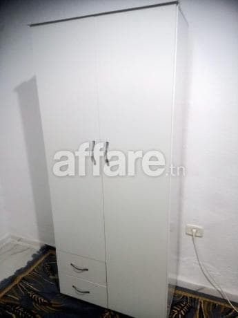 Armoire+lit+matelas+ table de nuit 