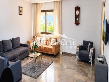 Villa S+3 semi-meublée avec jardin au Lac 2 MVL0931