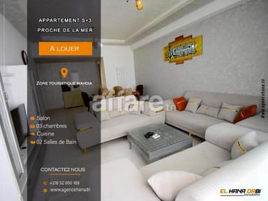 Pour location scolaire un appartement S+3