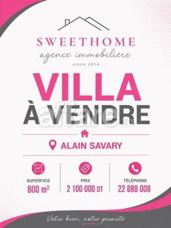 Villa à vendre à Alain Savary