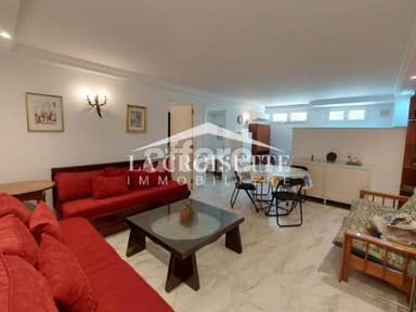 Rez-de-chaussée S2 meublé à La Marsa MRCL0205