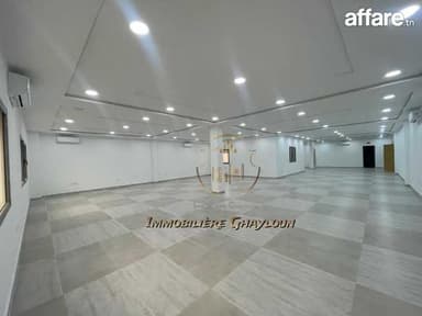 Bureaux open space & locaux commerciaux à Megrine Sidi Rzig 