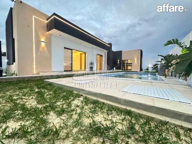 une charmante villa avec piscine 