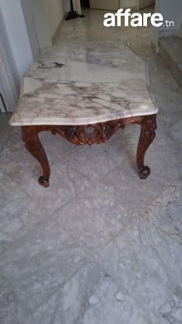 Table en marbre italien (pièce unique)