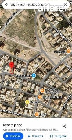 #Offre____________#Terrain #Approuvé [#363m²]#Khzema Ouest 