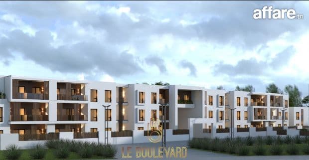 A Vendre Appartement S+1 Sur Plan à Soukra, Chotrana 2